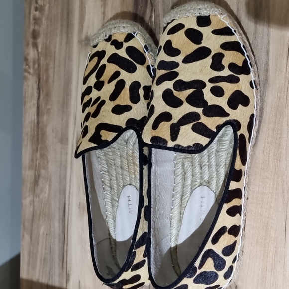 WINDSOR SMITH Brie Ocelot Pony Hair Espadrilles Size 6 - Picture 6 of 7